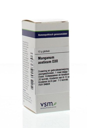 VSM Manganum aceticum D30 (10 Gram)