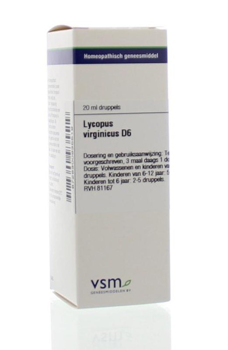 VSM Lycopus virginicus D6 (20 Milliliter)