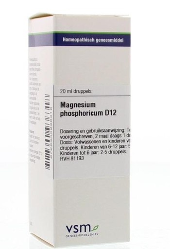 VSM Magnesium phosphoricum D12 (20 Milliliter)