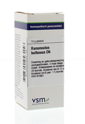 VSM Ranunculus bulbosus D6 (10 Gram)