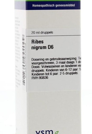 VSM Ribes nigrum D6 (20 Milliliter)
