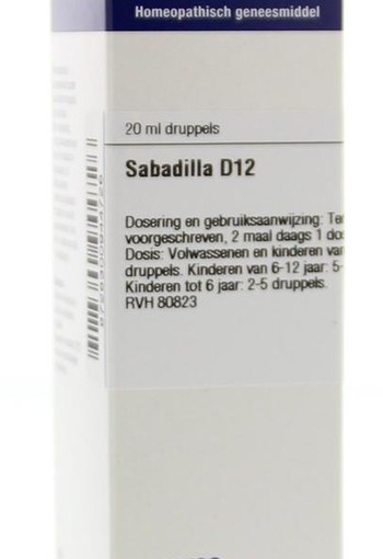 VSM Sabadilla D12 (20 Milliliter)