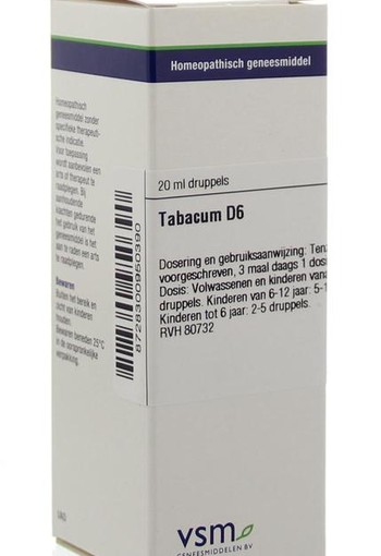 VSM Tabacum D6 (20 Milliliter)