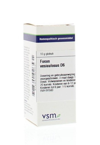VSM Fucus vesiculosus D6 (10 Gram)