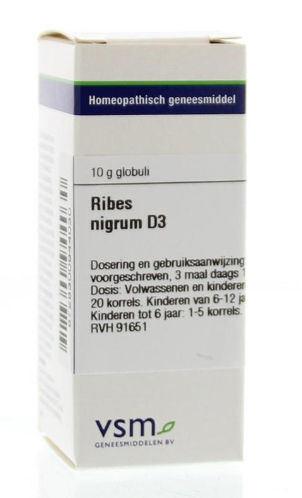 VSM Ribes nigrum D3 (10 Gram)