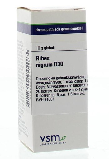 VSM Ribes nigrum D30 (10 Gram)