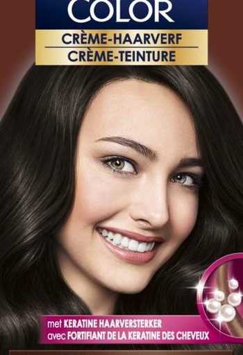 Poly Color Creme haarverf 46 bruin zwart (90 Milliliter)