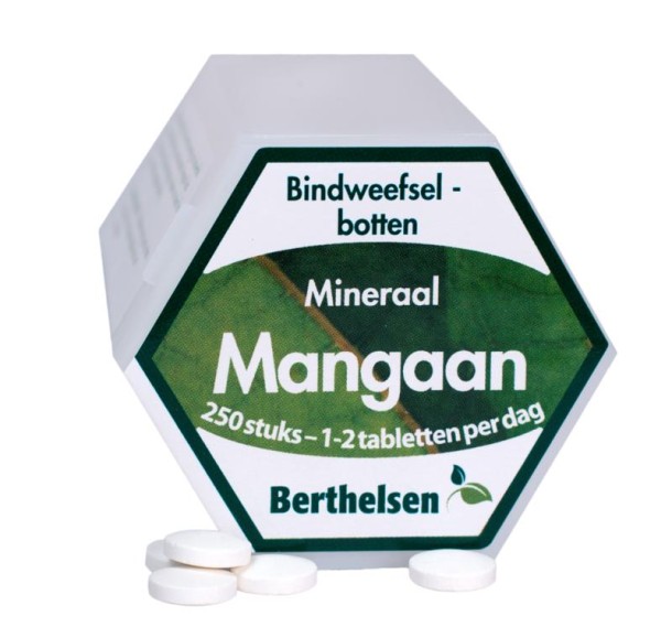 Berthelsen Mangaan citraat 3,75 mg (250 Tabletten)