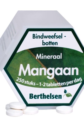 Berthelsen Mangaan citraat 3,75mg (250 Tabletten)