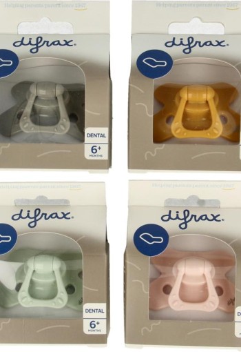 Difrax Fopspeen dental 6+ maanden met ring (1 Stuks)