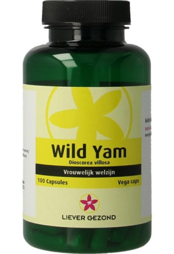Liever Gezond Wild yam root (100 Capsules)