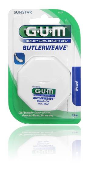 GUM ButlerWeave Floss 55 mtr.