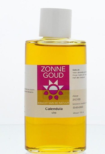Zonnegoud Calendula olie (100 Milliliter)