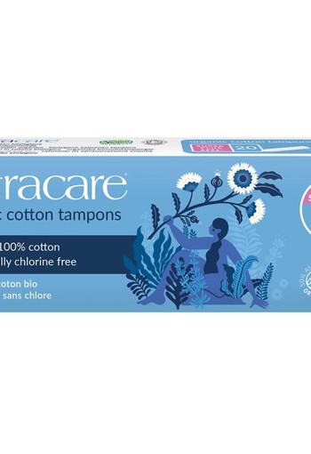 Natracare Tampons katoen super+ (20 Stuks)