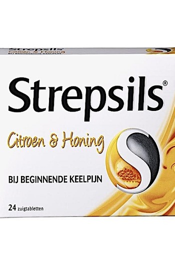 Strepsils Citroen & Honing 24zt