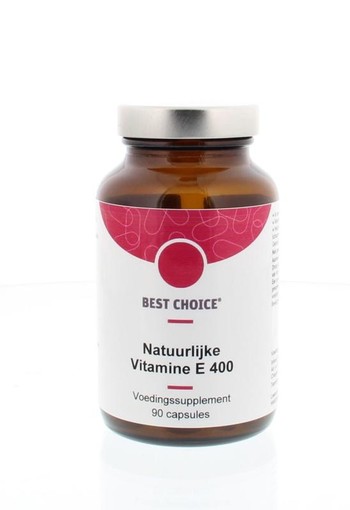 TS Choice Natuurlijke Vitamine E (90 Capsules)