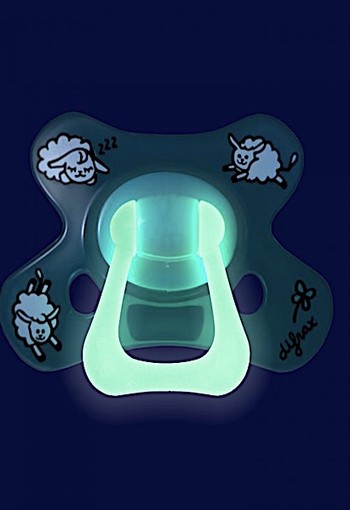 Difrax Fopspeen Dental 12+ Glow In The Dark 1st