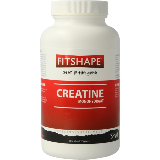 Fitshape Creatine monohydraat (125 Gram)