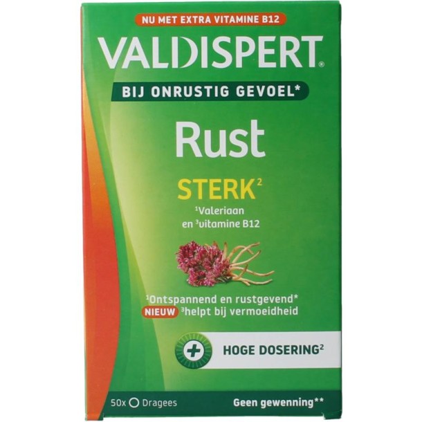 Valdispert Rust sterk (50 Dragees)