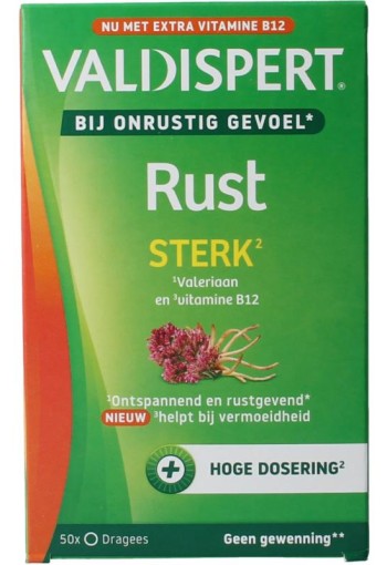 Valdispert Rust sterk (50 Dragees)