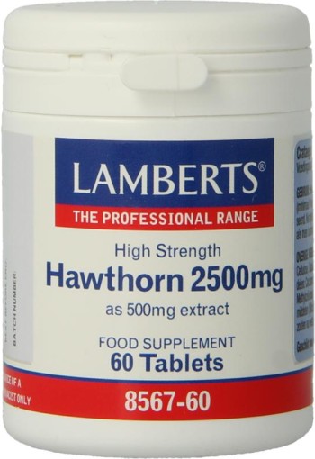 Lamberts Crataegus 2500mg (hawthorn) (60 Tabletten)