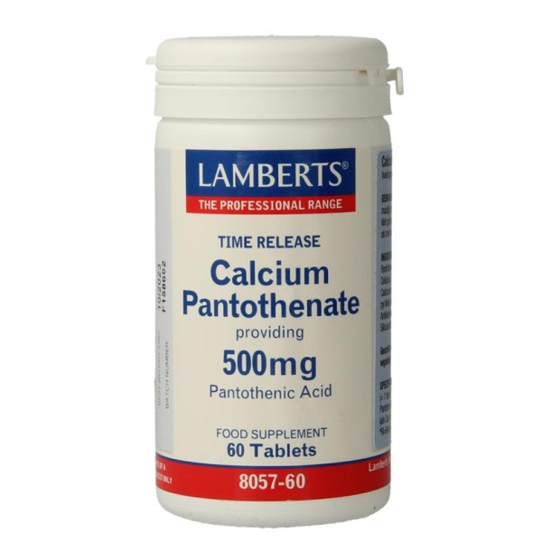 Lamberts Vitamine B5 (calcium pantothenaat) time release (60 Tabletten)