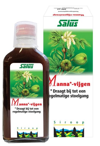 Salus Manna vijgensiroop (200 Milliliter)