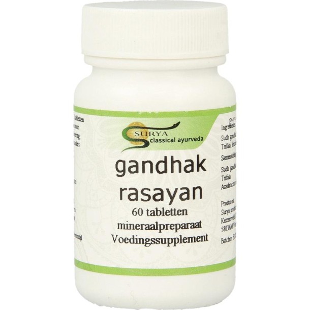 Surya Gandhak rasayan (60 Tabletten)
