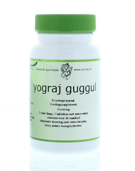 Surya Yograj gugul (60 Vegetarische capsules)