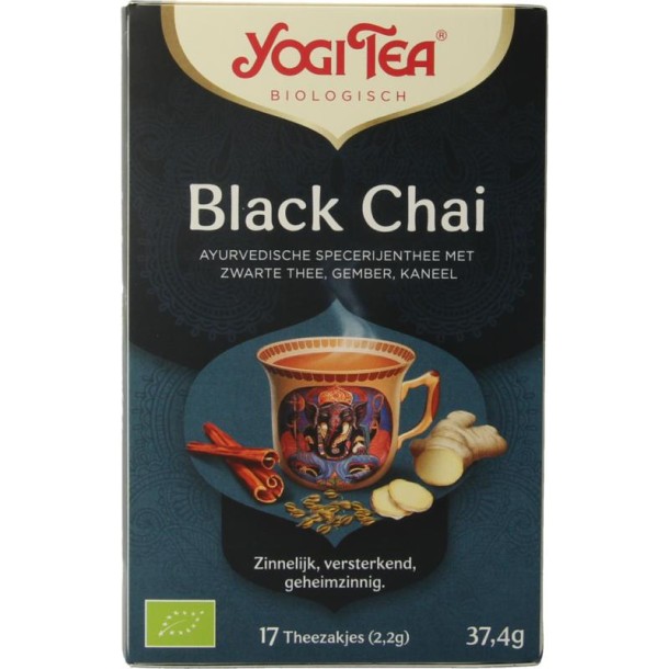 Yogi Tea Black chai bio (17 Zakjes)