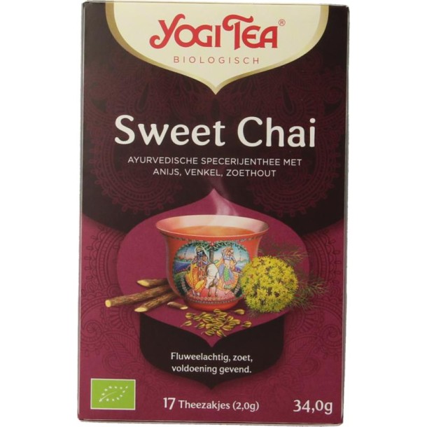 Yogi Tea Sweet chai bio (17 Zakjes)