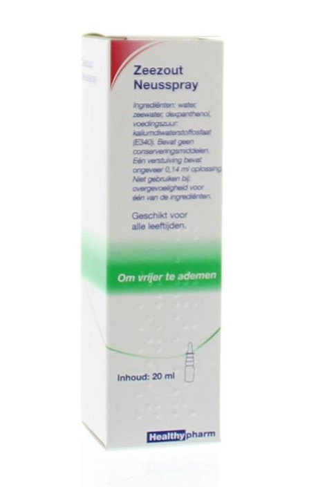 Healthypharm Zeezout neusspray (20 Milliliter)
