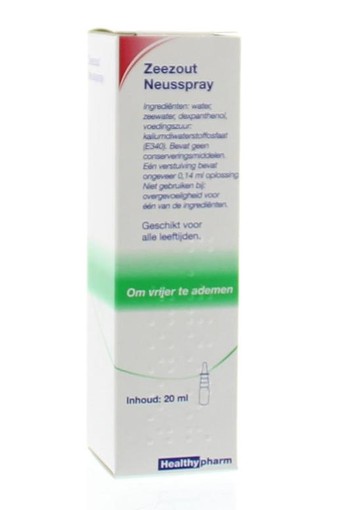 Healthypharm Zeezout neusspray (20 Milliliter)