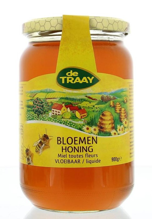 Traay Bloemenhoning vloeibaar (900 Gram)