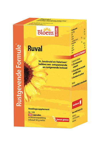 Bloem Ruval met st janskruid (100 Capsules)