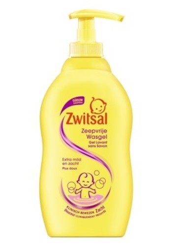 Zwitsal Wasgel Zeepvrij 400ml