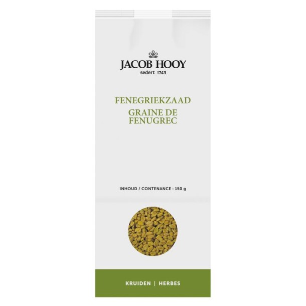 Jacob Hooy Fenegriekzaad (150 Gram)