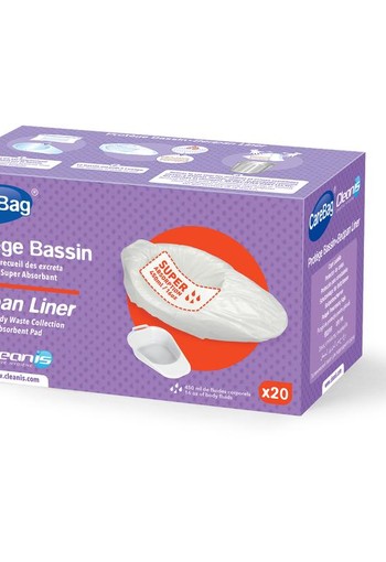 Carebag Ondersteekzak bedpanliner (20 Stuks)