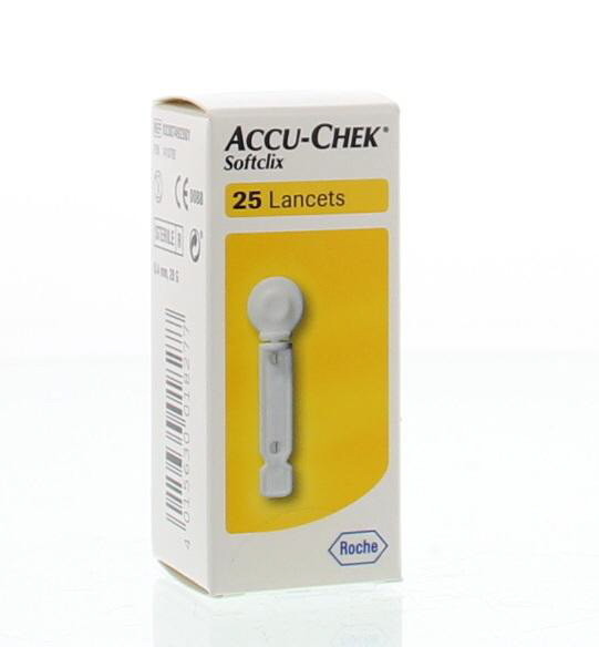 Accu Chek Softclix lancetten 3307492 (25 Stuks)