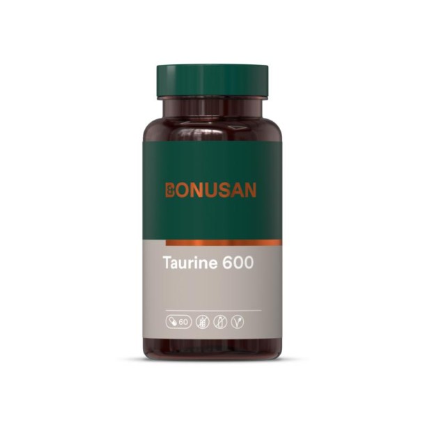 Bonusan Taurine 600 (60 Vegetarische capsules)
