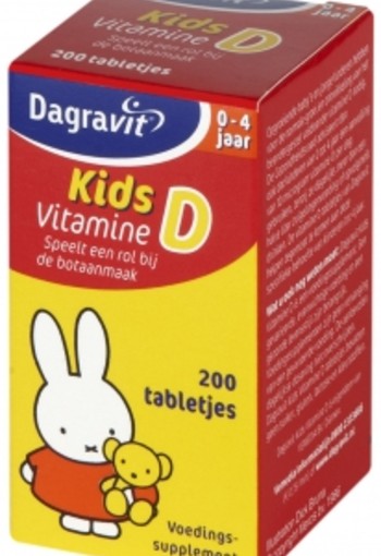 Dagravit Vitamine D Tablet Kids 200st