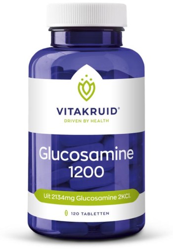 Vitakruid Glucosamine sulfaat 2 KCI 1200mg (120 Tabletten)