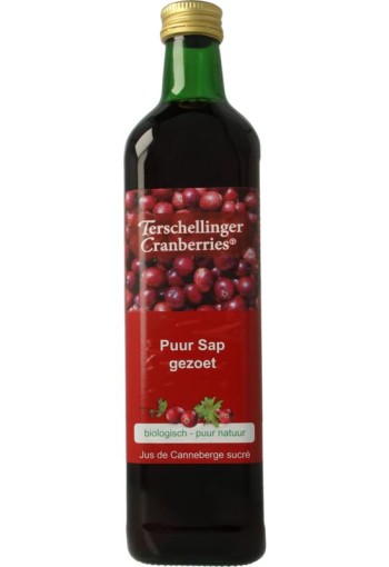 Terschellinger Cranberrysap gezoet bio (750 Milliliter)