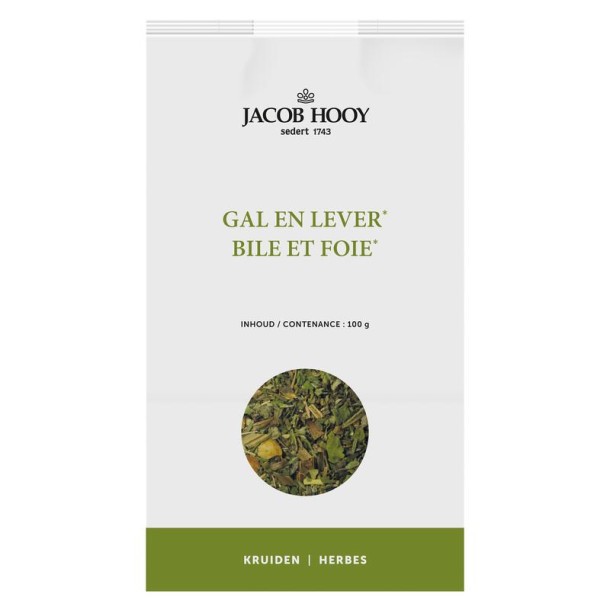 Jacob Hooy Gal en leverkruiden (100 Gram)