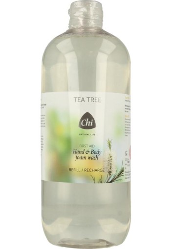 CHI Tea tree hand & body foam wash navulling (1 Liter)