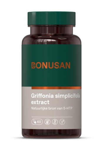 Bonusan Griffonia simplicifolia (60 Vegetarische capsules)