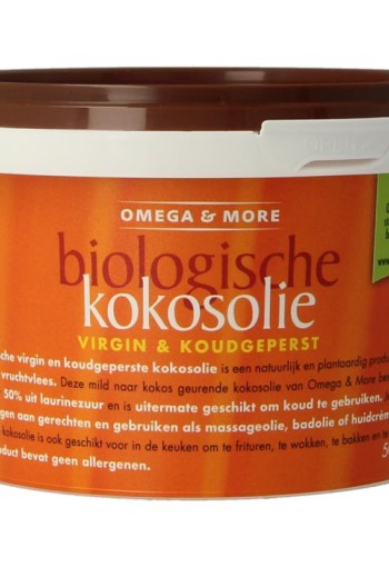 Omega & More Kokosolie extra virgin bio (500 Milliliter)