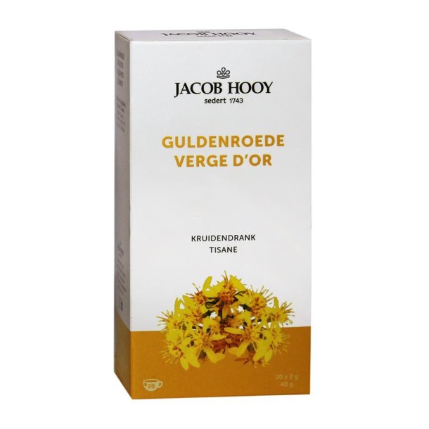Jacob Hooy Guldenroede thee (20 Zakjes)