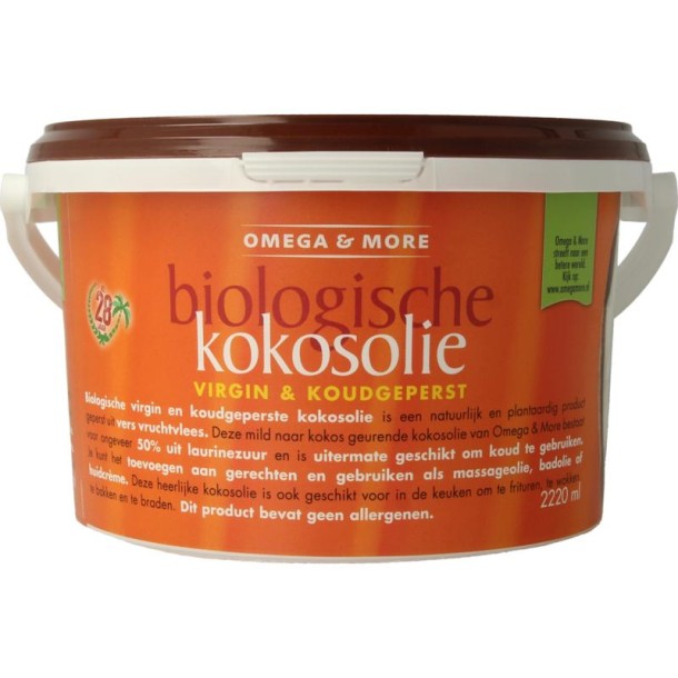 Omega & More Kokosolie extra virgin bio (2220 Milliliter)