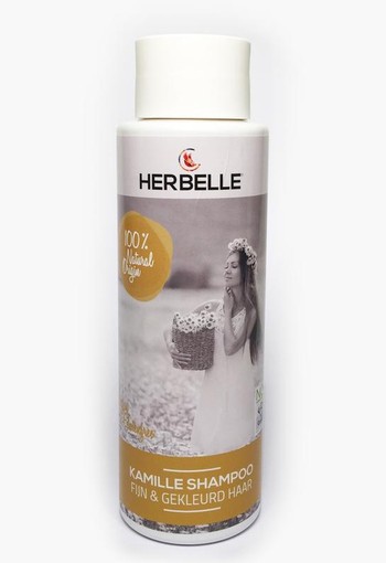 Herbelle Shampoo kamille BDIH fijn gekleurd haar (500 Milliliter)